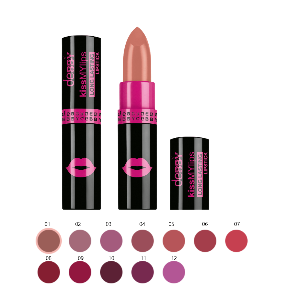 DEBBY 8H KISSES MAT LIPSTICK