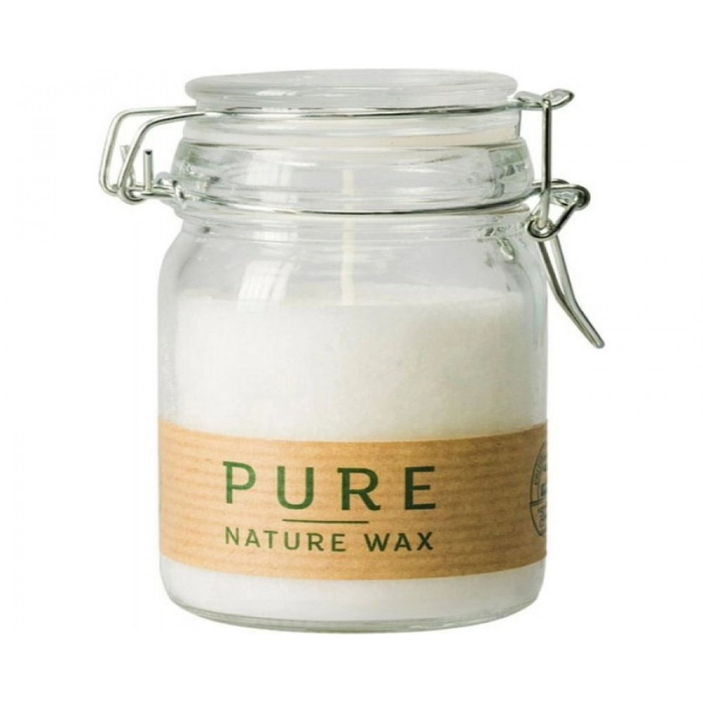 NATURPLUS CANDELA IN VETRO 100% OLIO DI COCCO