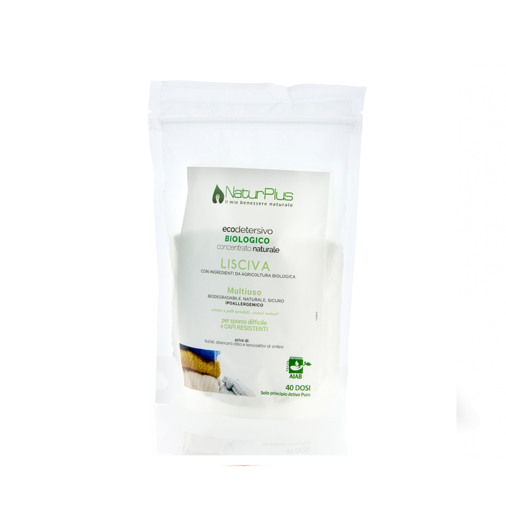 NATURPLUS DETERSIVO ECOBIO LISCIVA 500GR