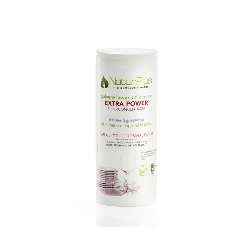 NATURPLUS POLVERE LAVAPIATTI A MANO SUPERCONCENTRATA 150 GR