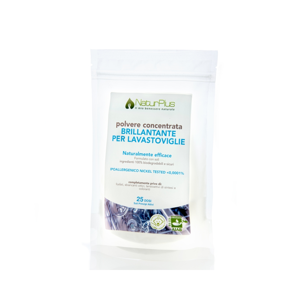 NATURPLUS BRILLANTANTE PER LAVASTOVIGLIE 25 DOSI