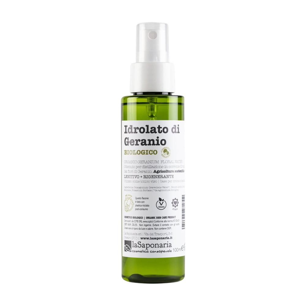 LA SAPONARIA IDROLATO DI GERANIO 100ML BIO SPRAY