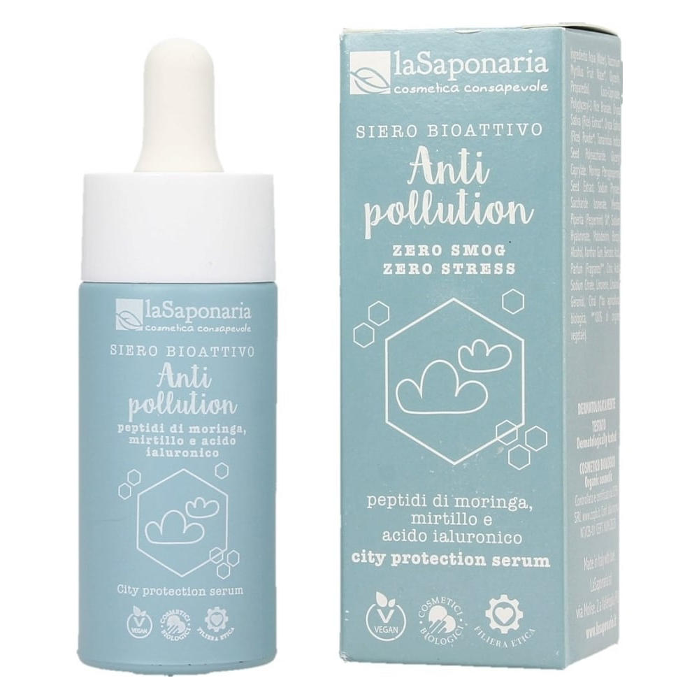 LA SAPONARIA SIERO BIOATTIVO ANTI-POLLUTION 15ML