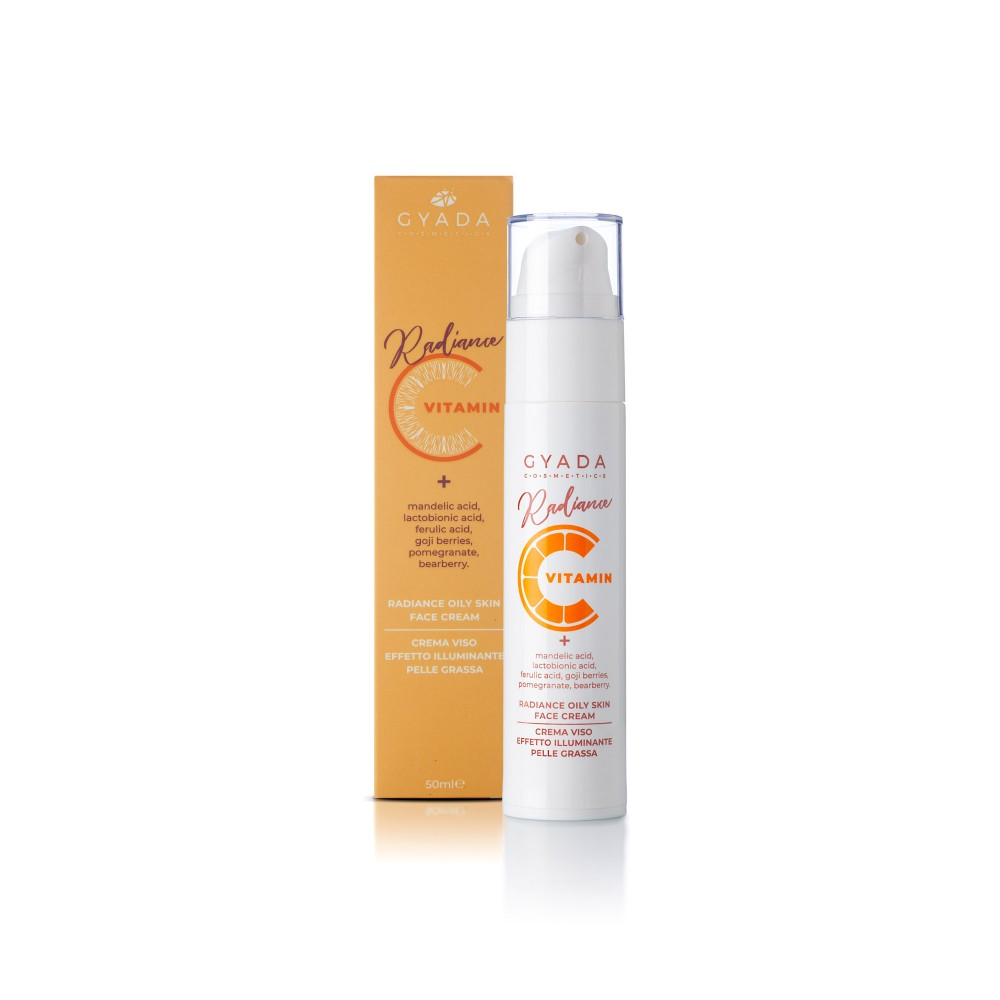 GYADA COSMETICS RADIANCE CREMA VISO ILLUMINANTE PELLI GRASSE 50 ML