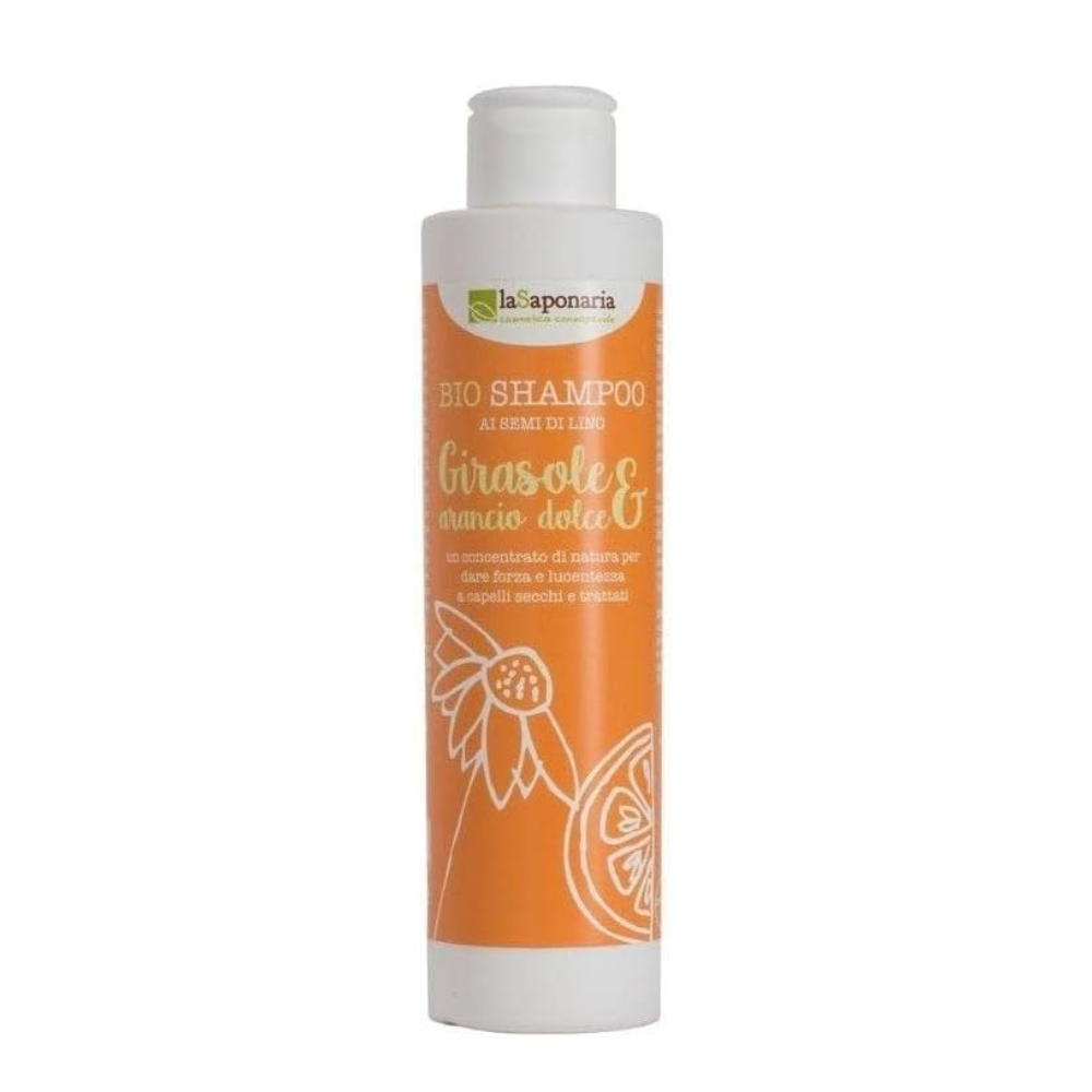 LA SAPONARIA SHAMPOO LIQUIDO GIRASOLE E ARANCIO DOLCE 200 ML