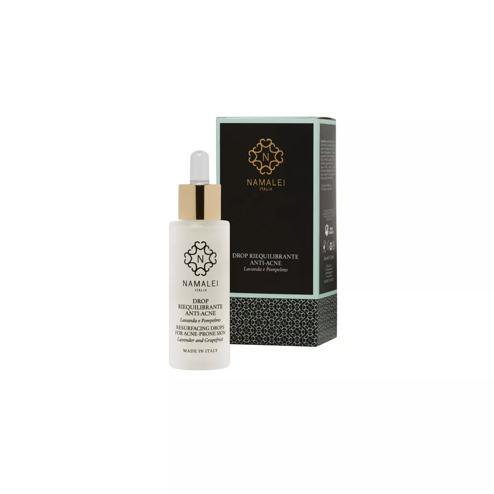 NAMALEI DROP RIEQUILIBRANTE ANTI-ACNE LAVANDA E POMPELMO 30 ML