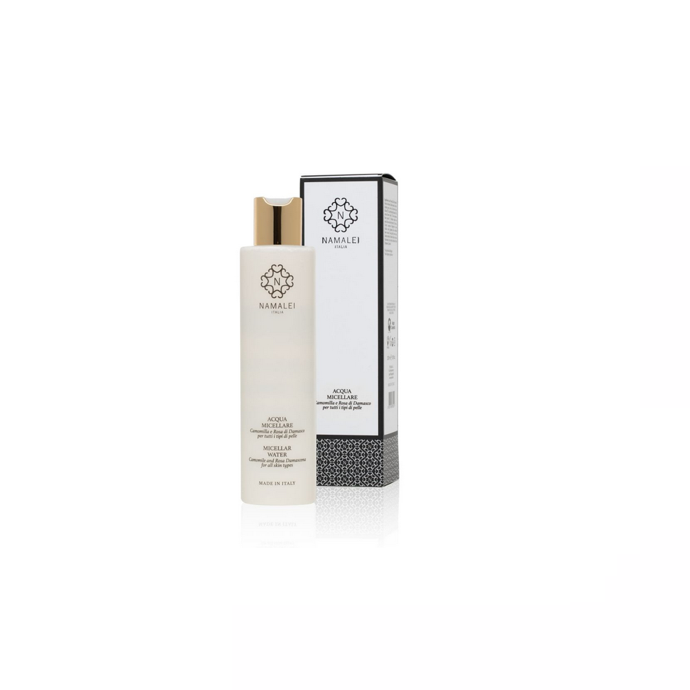 NAMALEI ACQUA MICELLARE CAMOMILLA E ROSA DI DAMASCO 250 ML