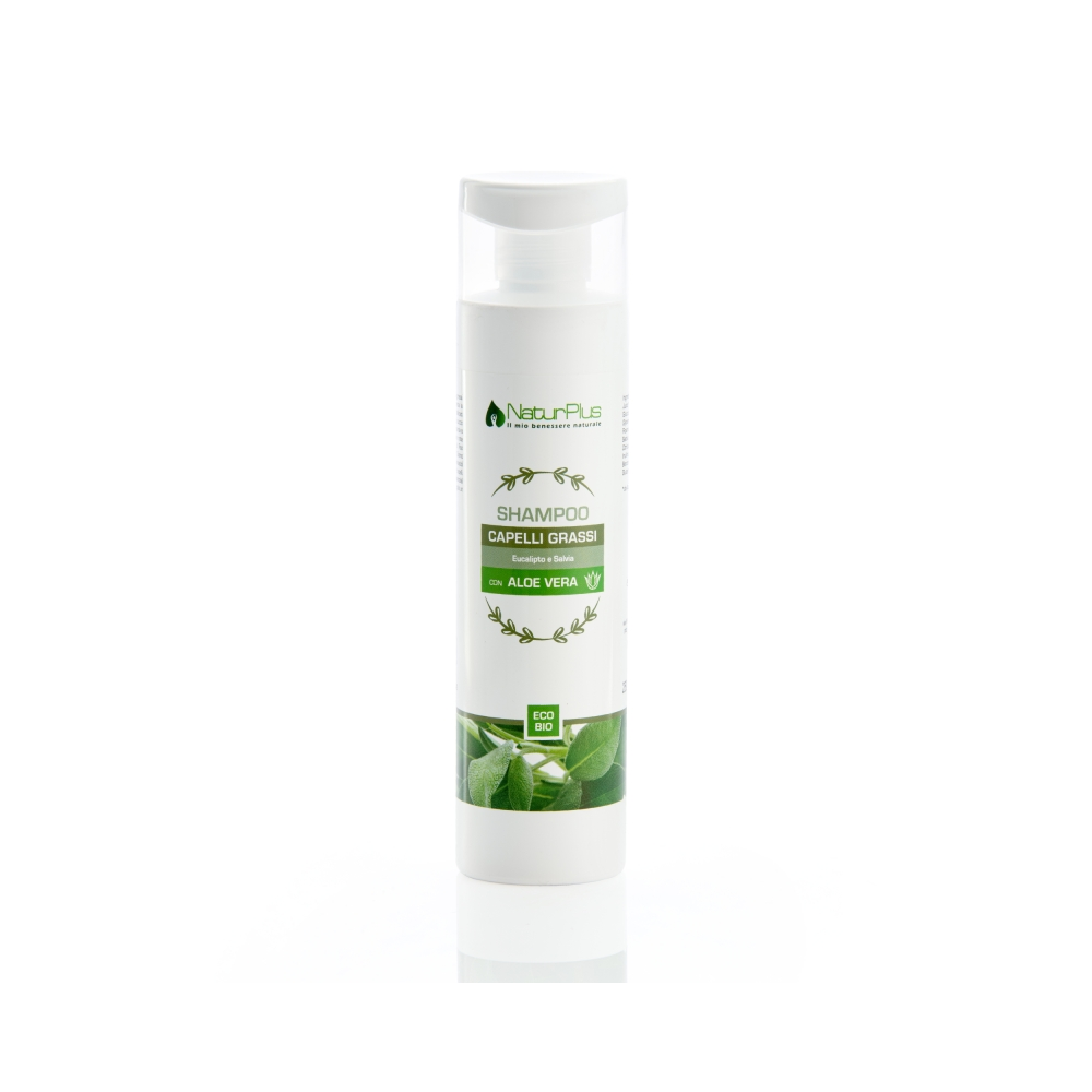 NATURPLUS NEW CAP SHAMPOO CAPELLI GRASSI BIO EUCALIPTO E SALVIA 250 ML