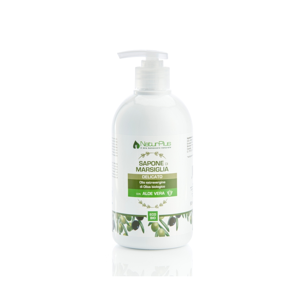 NATURPLUS SAPONE DI MARSIGLIA DELICATO 500ML