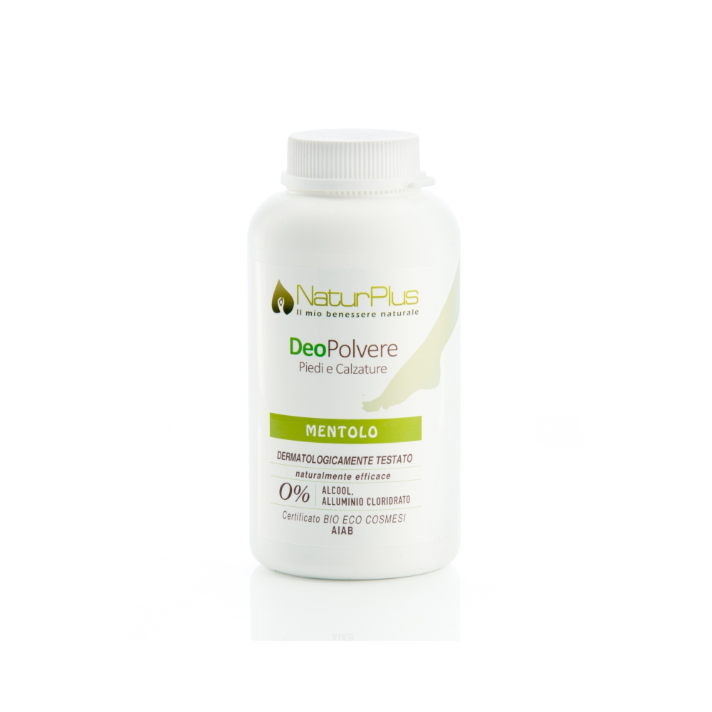 NATURPLUS DEODORANTE POLVERE PIEDI 120GR BIO