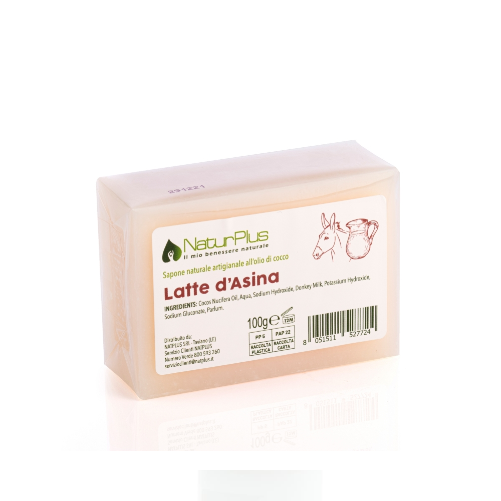 NATURPLUS SAPONE NATURALE LATTE D'ASINA 100ML