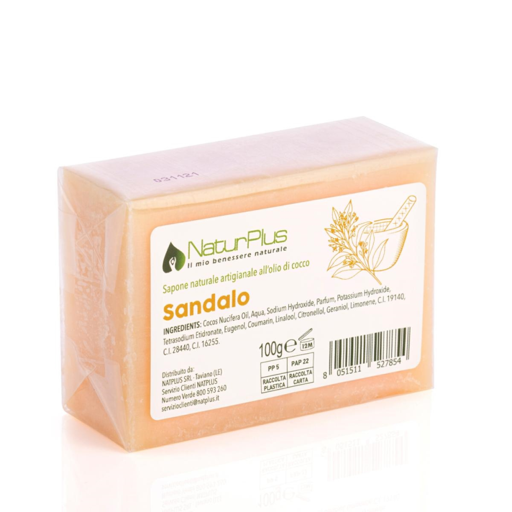NATURPLUS SAPONE NATURALE SANDALO 100ML