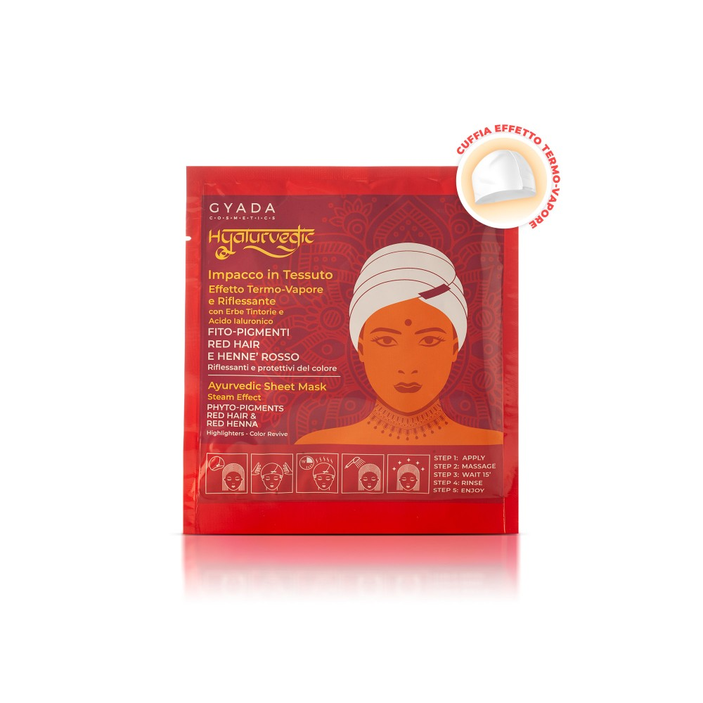 GYADA COSMETICS HYALURVEDIC IMPACCO IN TESSUTO RED HAIR 60 ML