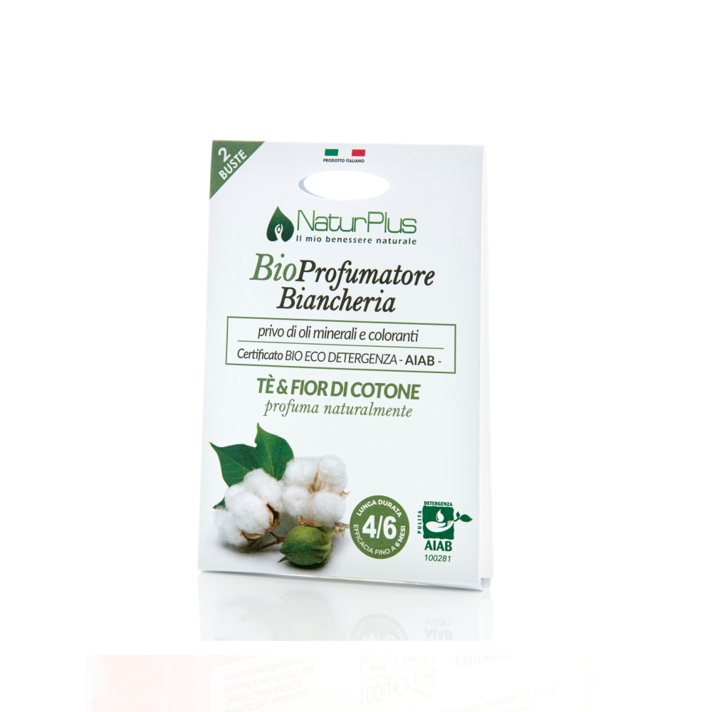 NATURPLUS PROFUMATORE BIANCHERIA BIO TE' E FIORI DI COTONE