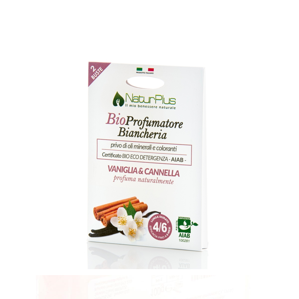 NATURPLUS PROFUMATORE BIANCHERIA BIO VANIGLIA E CANNELLA