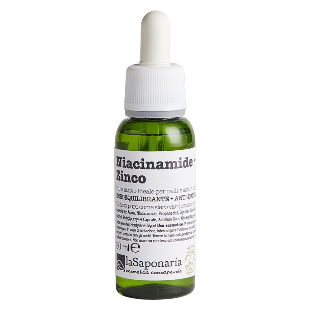 LA SAPONARIA NIACINAMIDE+ZINCO 30 ML