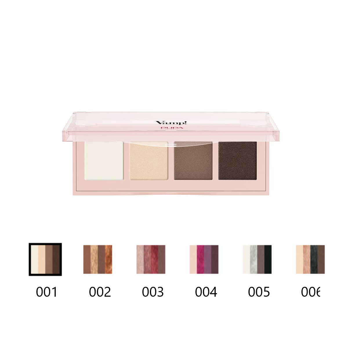 PUPA VAMP PALETTE 4 COLORI 5.2G