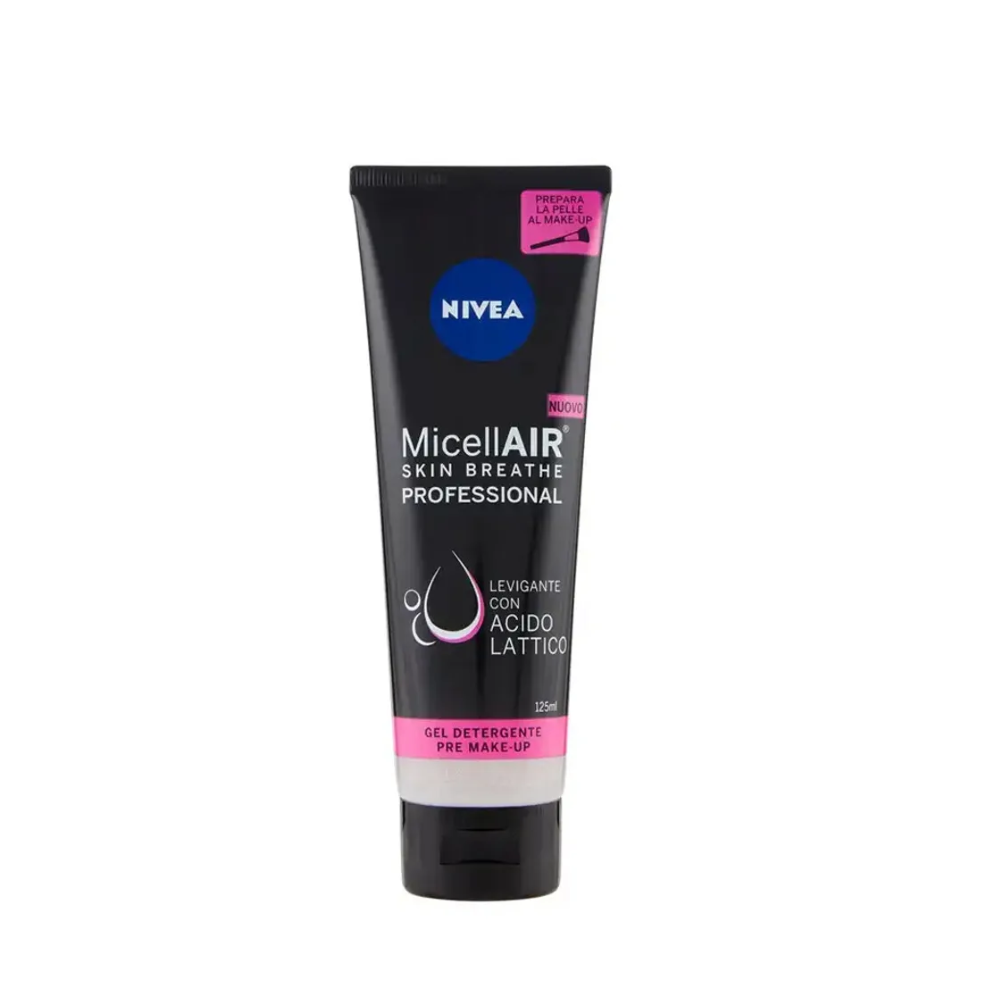 NIVEA MICELLAIR GEL DETERGENTE PRE MAKE-UP CON ACIDO LATTICO 125ML