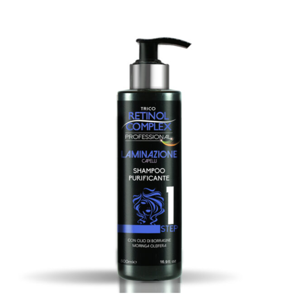 RETINOL COMPLEX LAMINAZIONE SHAMPOO PURIFICANTE STEP1 500ML 920