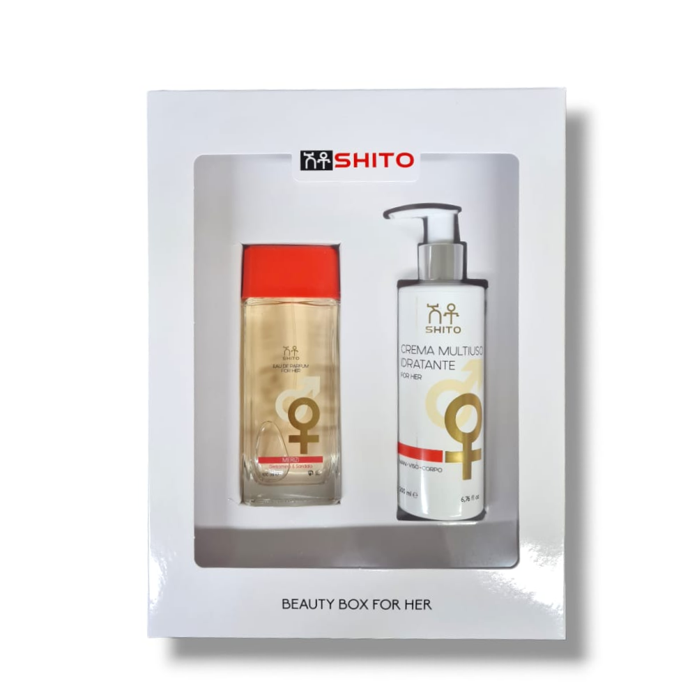 SHITO BEAUTY BOX DONNA CONF. EDP MERIZI 100ML + CREMA MULTIUSO