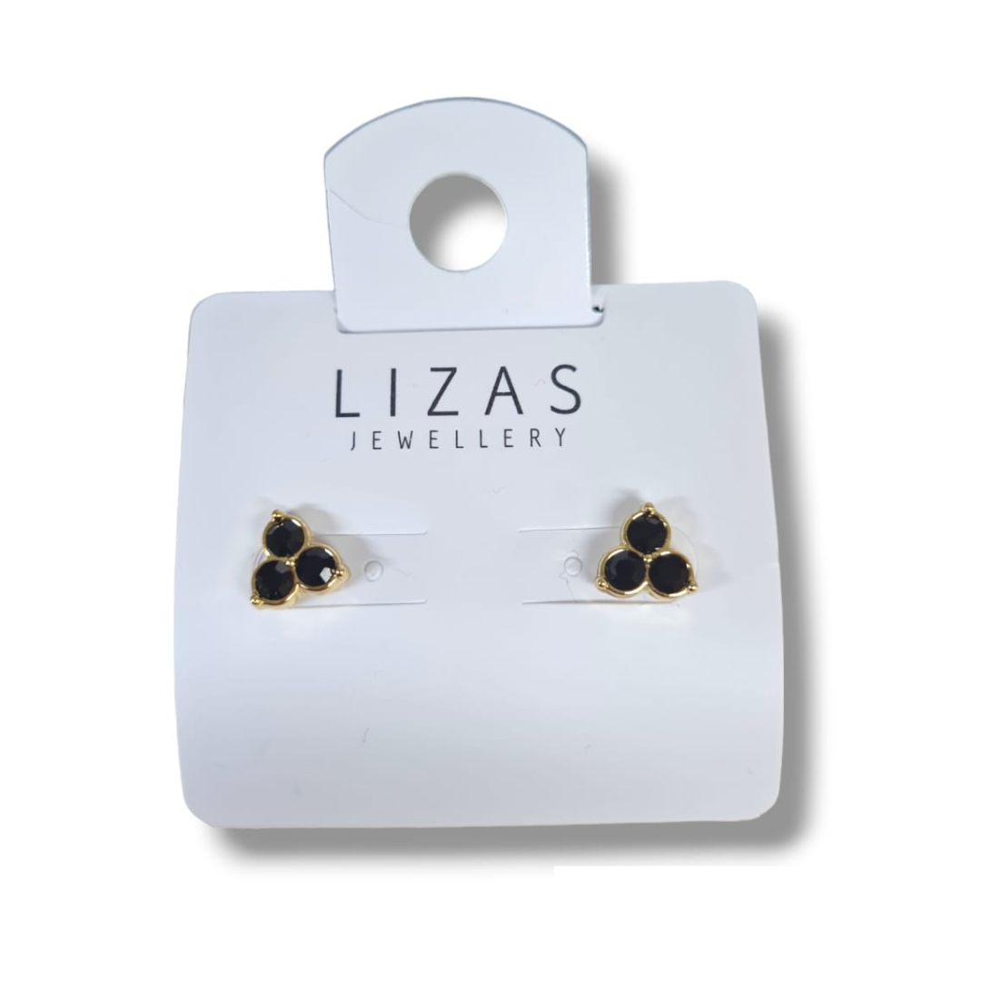 CAMOMILLA ORECCHINI LIZAS PAMONA BLACK 39222