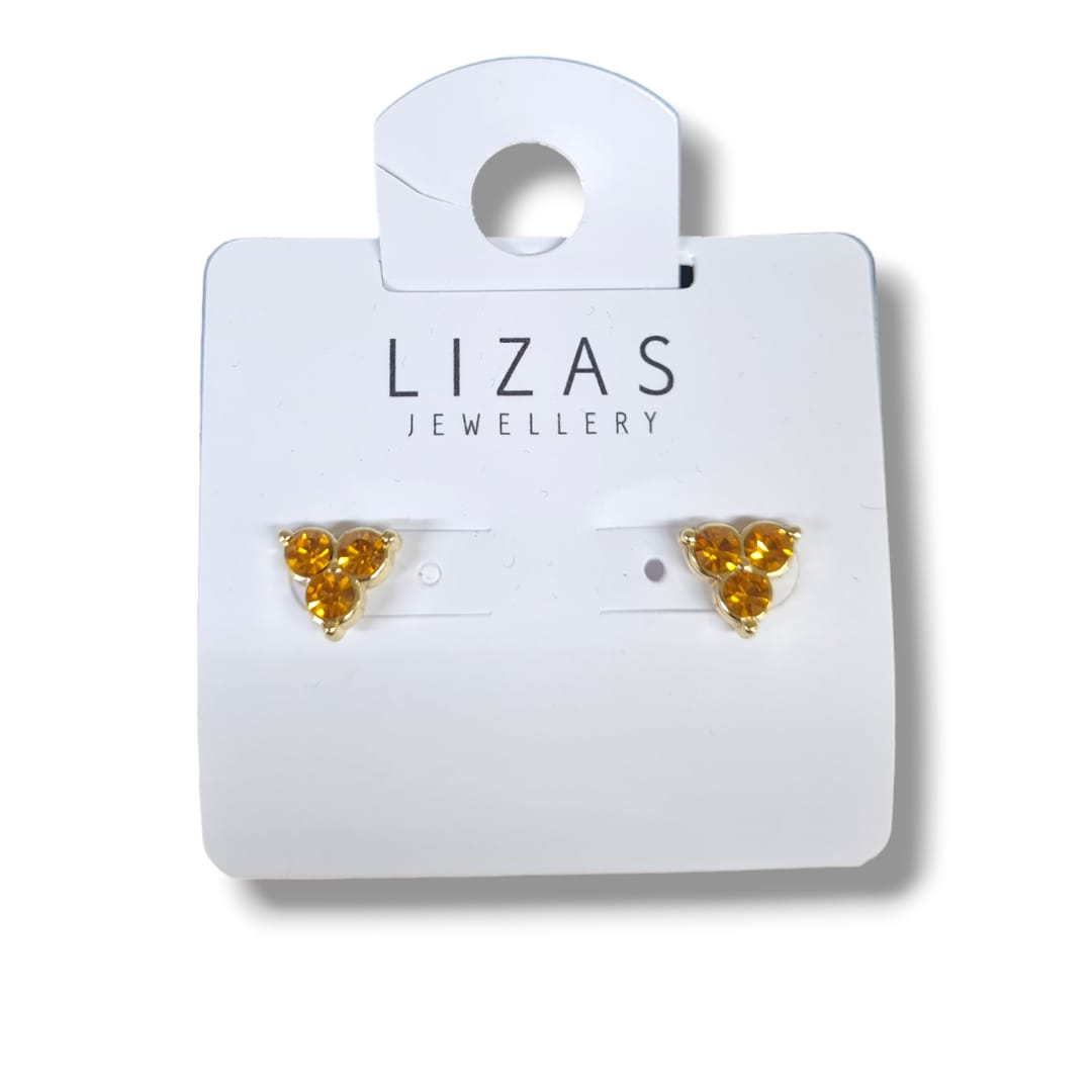 CAMOMILLA ORECCHINI LIZAS PAMONA DARK YELLOW 39225