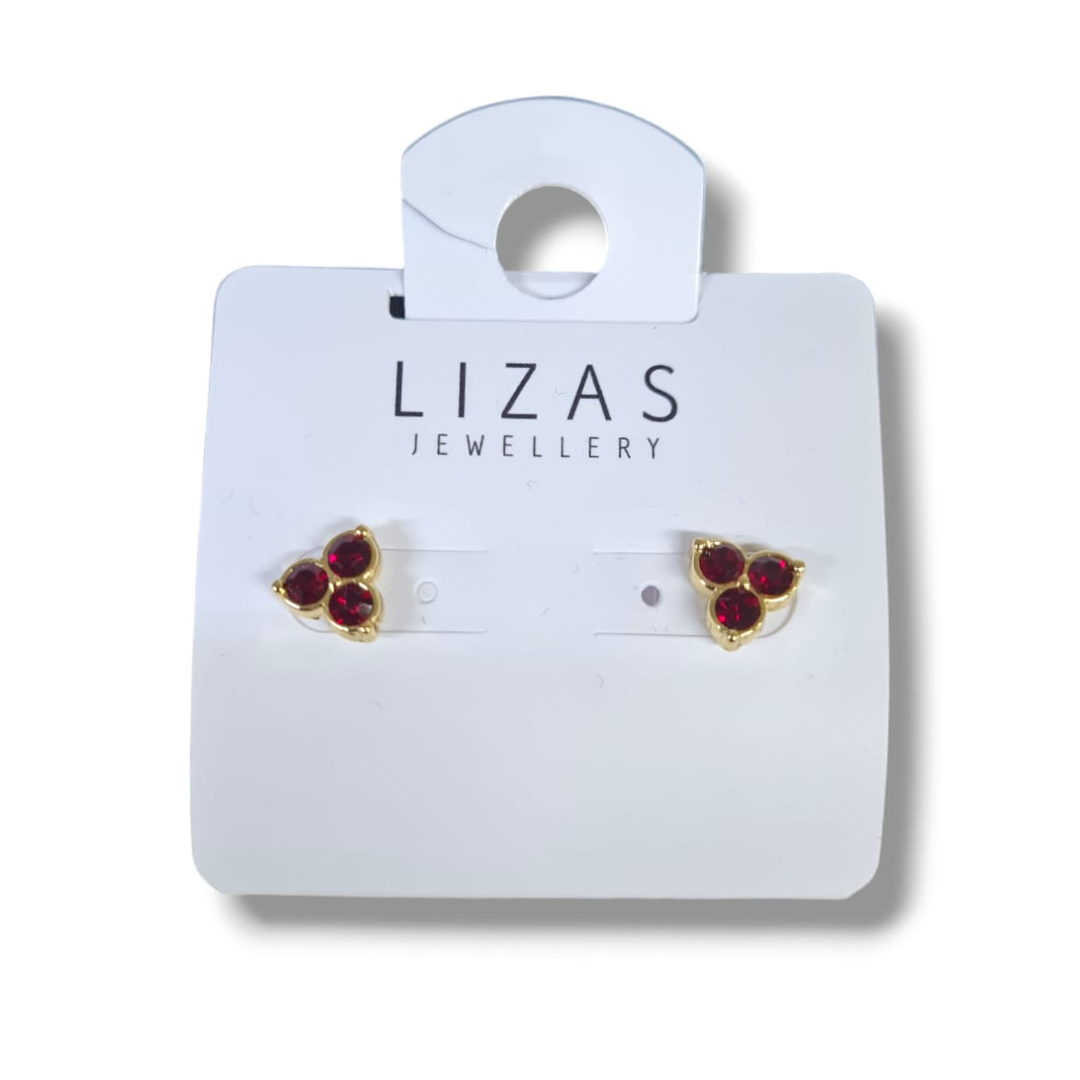 CAMOMILLA ORECCHINI LIZAS PAMONA RED 39230