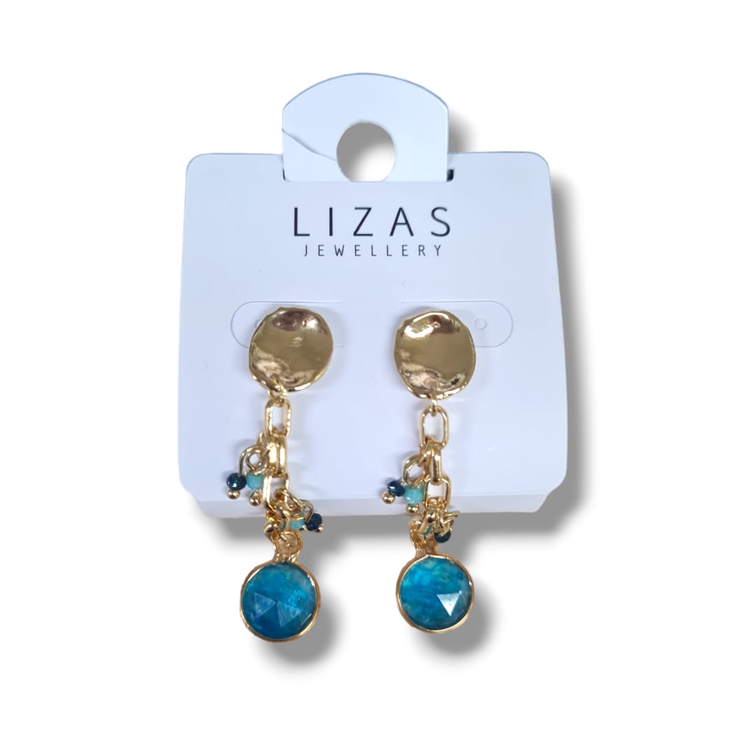 CAMOMILLA ORECCHINI LIZAS TURQUOISE 39038
