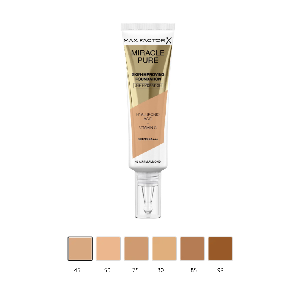 MAX FACTOR FONDOTINTA MIRACLE PURE