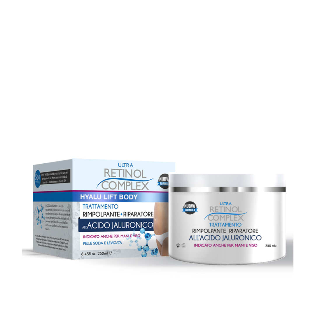 RETINOL COMPLEX TRATTAMENTO RIMPOLPANTE AL ACIDO IALURONICO 250ML 317