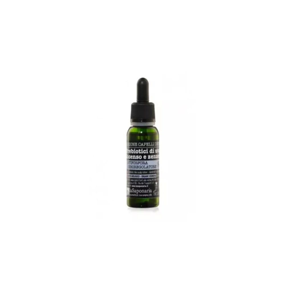 LA SAPONARIA LOZIONE CAPELLI DETOX PREBIOTICI DI UVA INCENSO E ZENZERO 30 ML