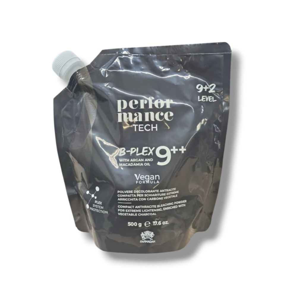 FARMAGAN PERFORMANCE TECH B-PLEX POLVERE DECOLORANTE ANTRACITE 9++ 500G F300V10230