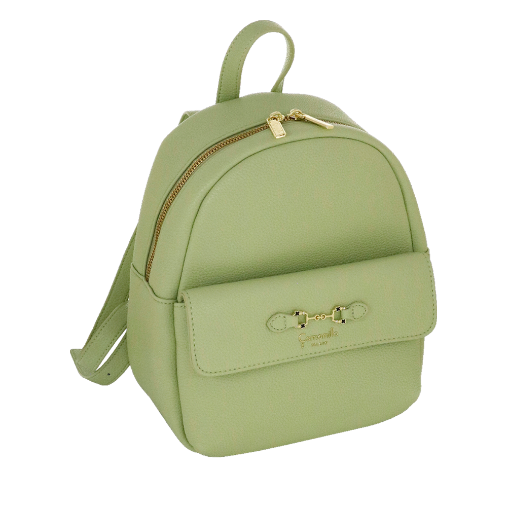 CAMOMILLA ZAINO CHARLOTTE VERDE 23,50X27X13,50 12523