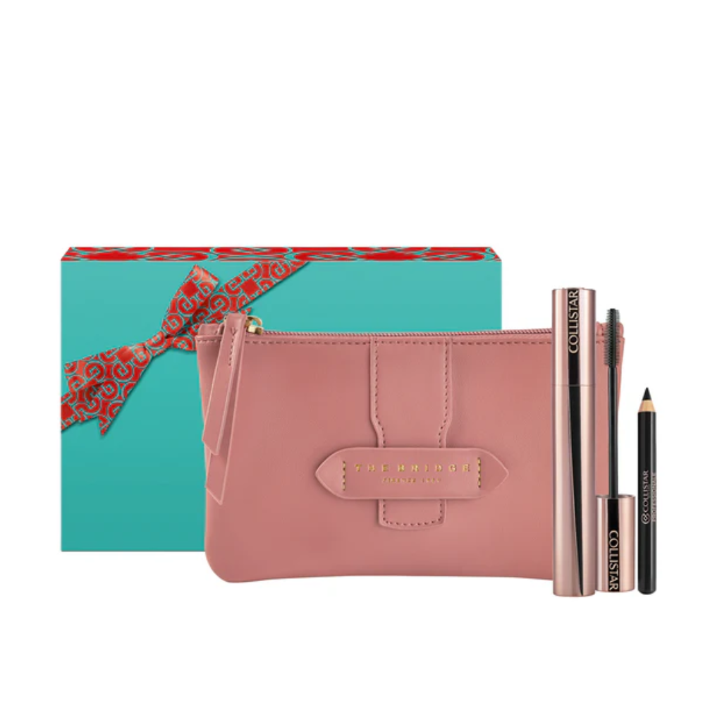 COLLISTAR UNBOX YOUR GLAM CONF. POCHETTE THE BRIDGE + MASCARA + MATITA OCCHI