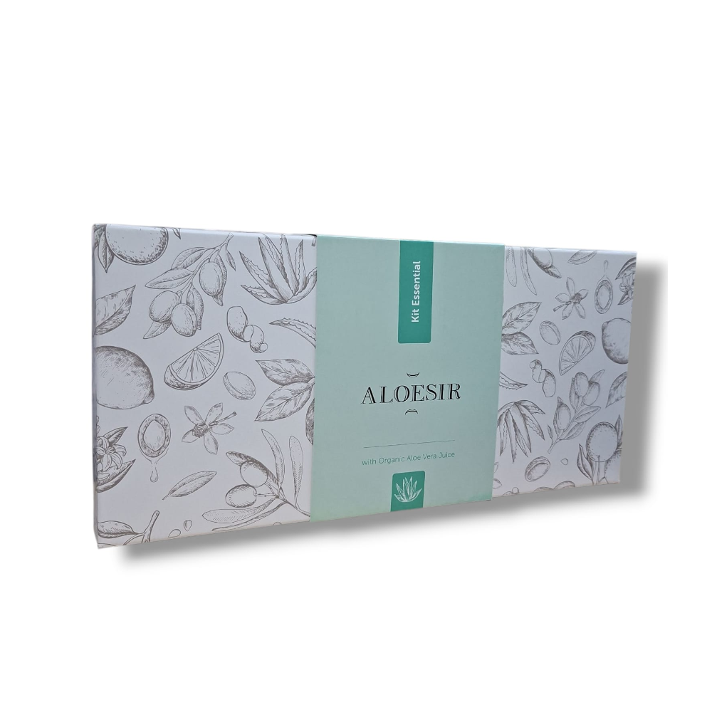 ALLEGRINI KIT ESSENTIAL ALOESIR SHAMPOO DOCCIA 30ML+ LOZIONE CORPO 30ML+ SHAMPOO BALSAMO 30ML+ SAPONETTA 026KITNESS2