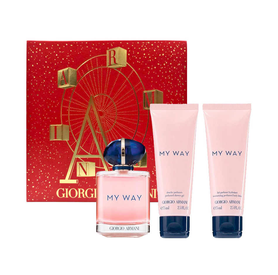 ARMANI MY WAY CONF. EDP 50ML+GEL DOCCIA 50ML+LATTE CORPO 50ML